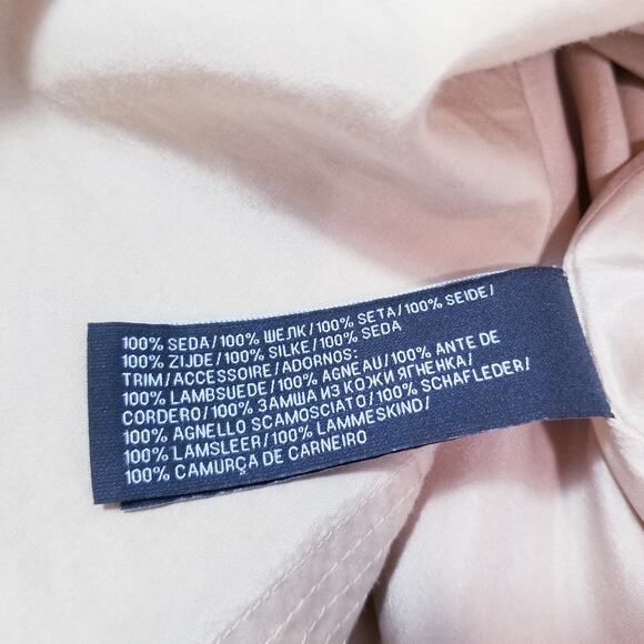 Ralph Lauren Black Label 100% Silk Shirt Dress Button Front Collared - Picture 5 of 15